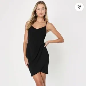 Girls In Lulus Lulus | Dresses | Lulus Forever Your Girl Black Bodycon Dress | Poshmark